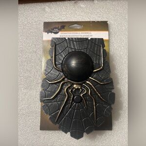 Spider Animated Eyeball Doorbell Halloween Spooky Phrases Digital Eye Works New